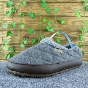 Freewaters Women Slipper Shoes Gray Fabric Slip On Size 6 Medium‎